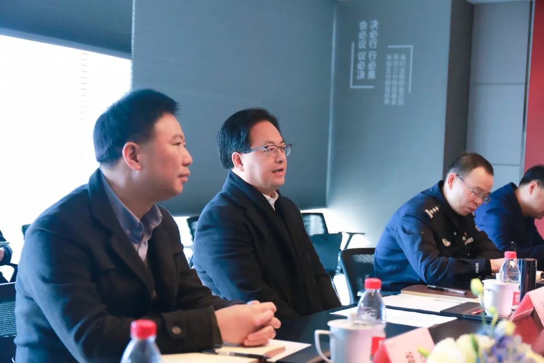 走亲连心“三服务” | 宝运莱物业迎杭州市西湖区委副书记叶泽一行莅临调研走访